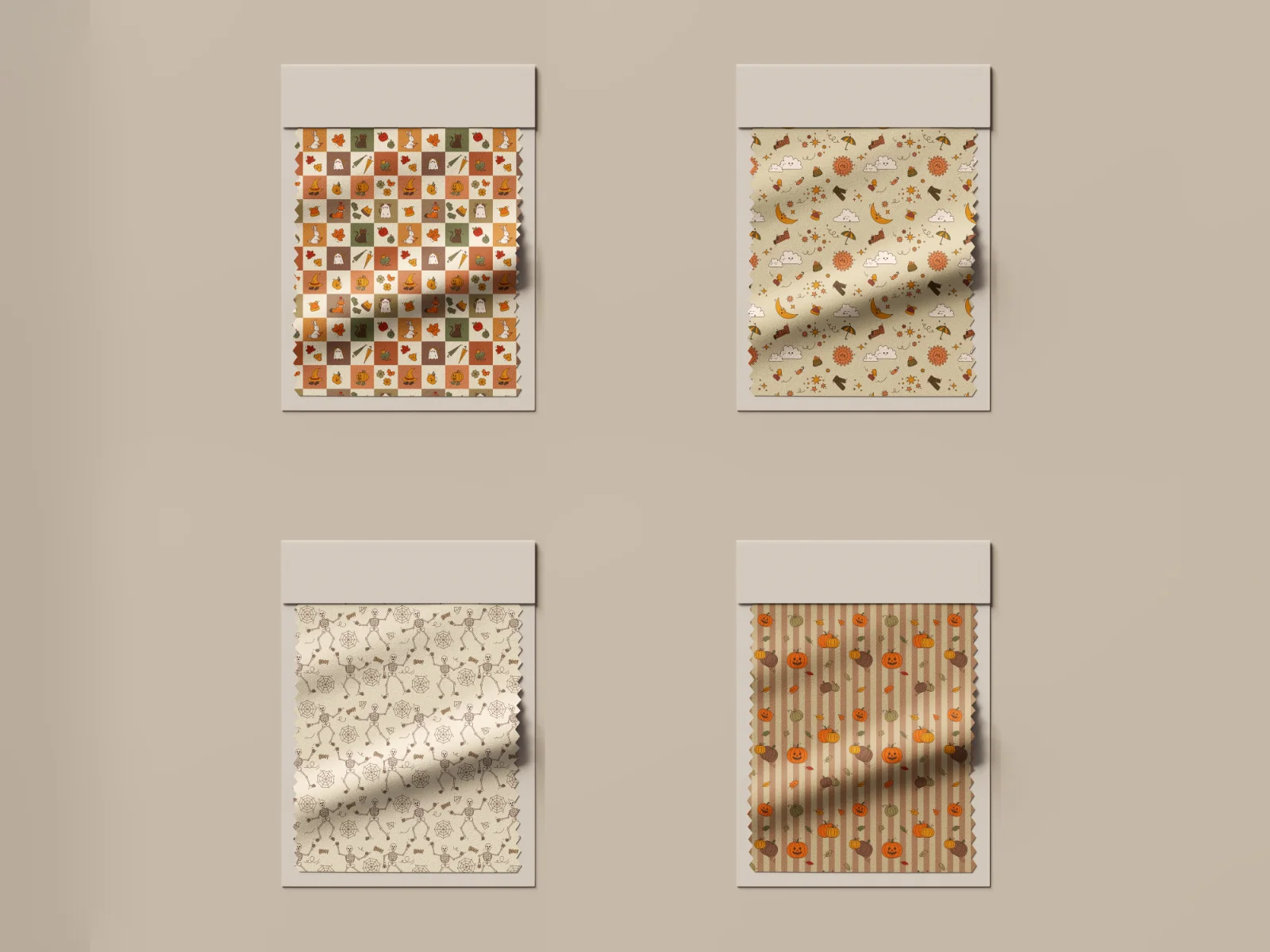 Pattern textile mockup