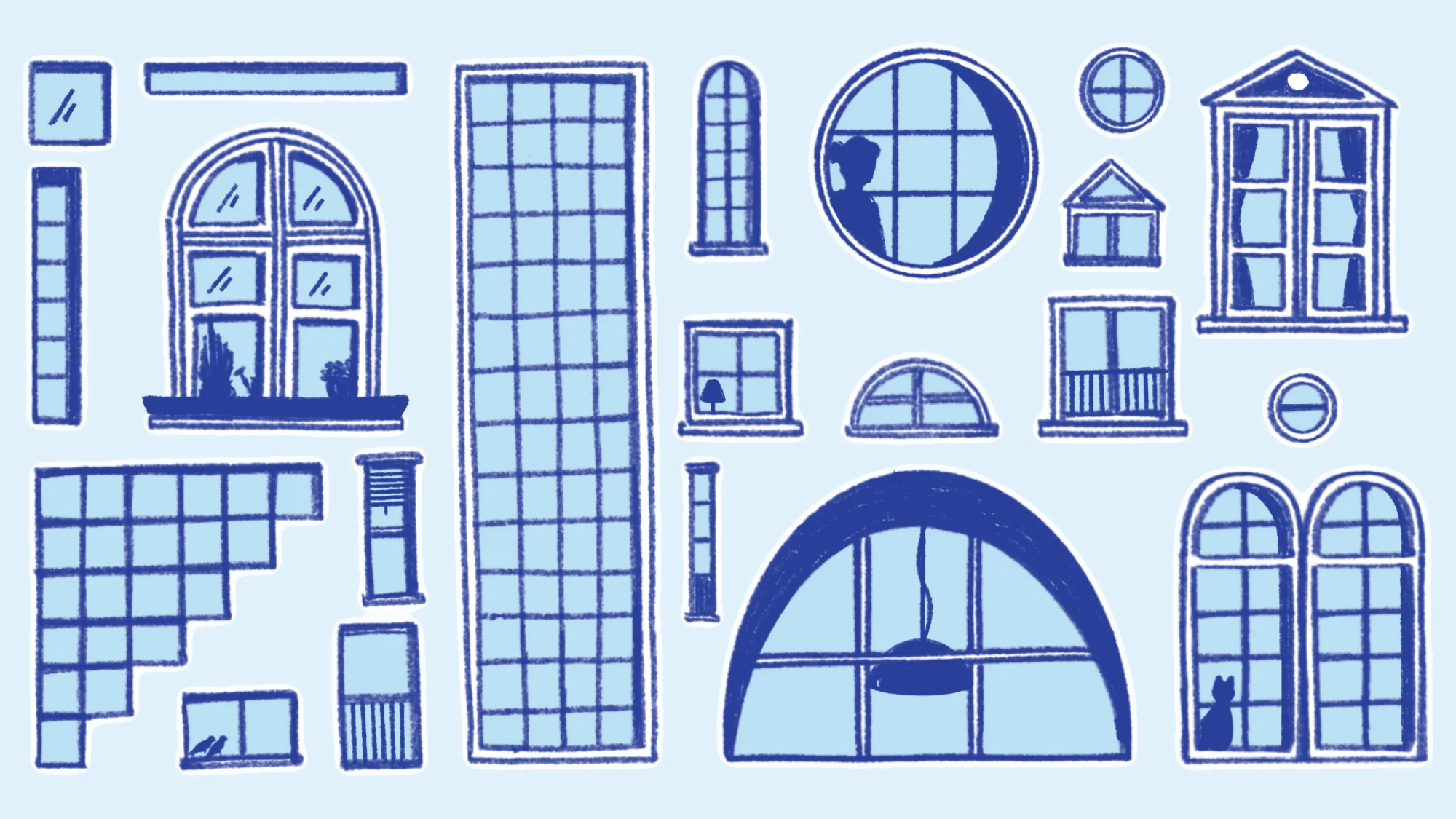 A close-up of a digital design with visible textured brush strokes