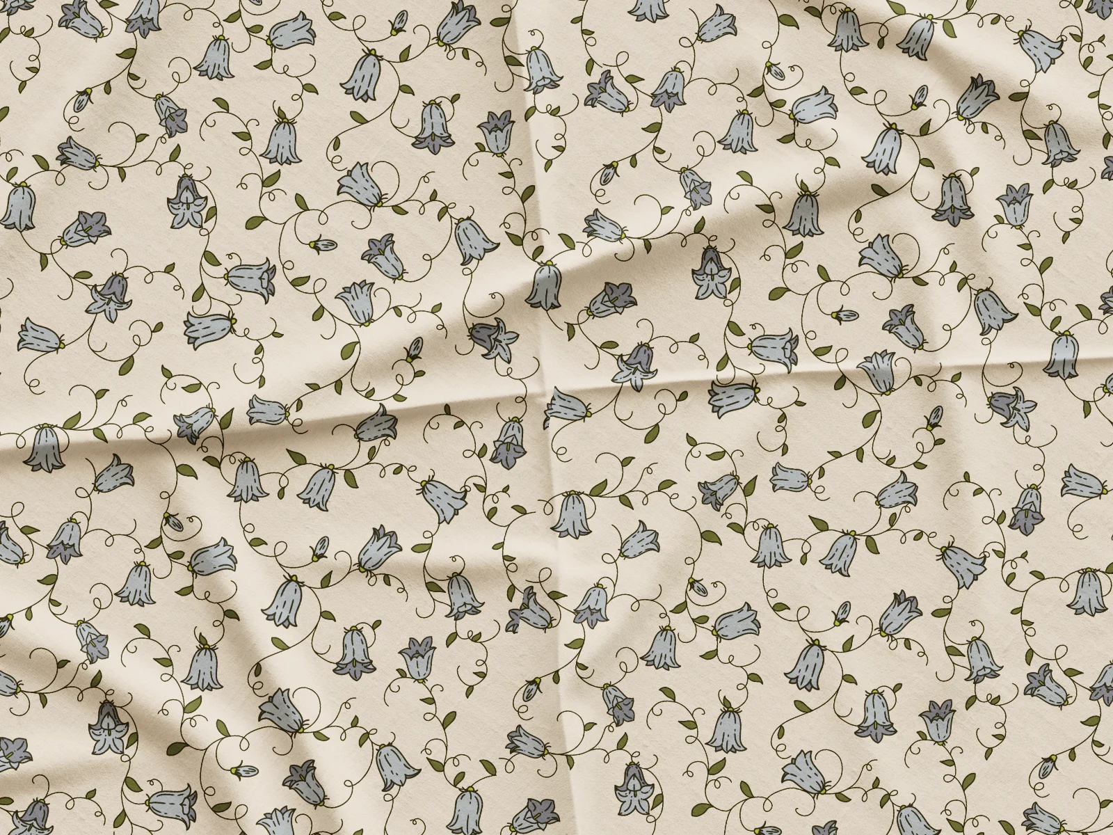 Pattern textile mockup