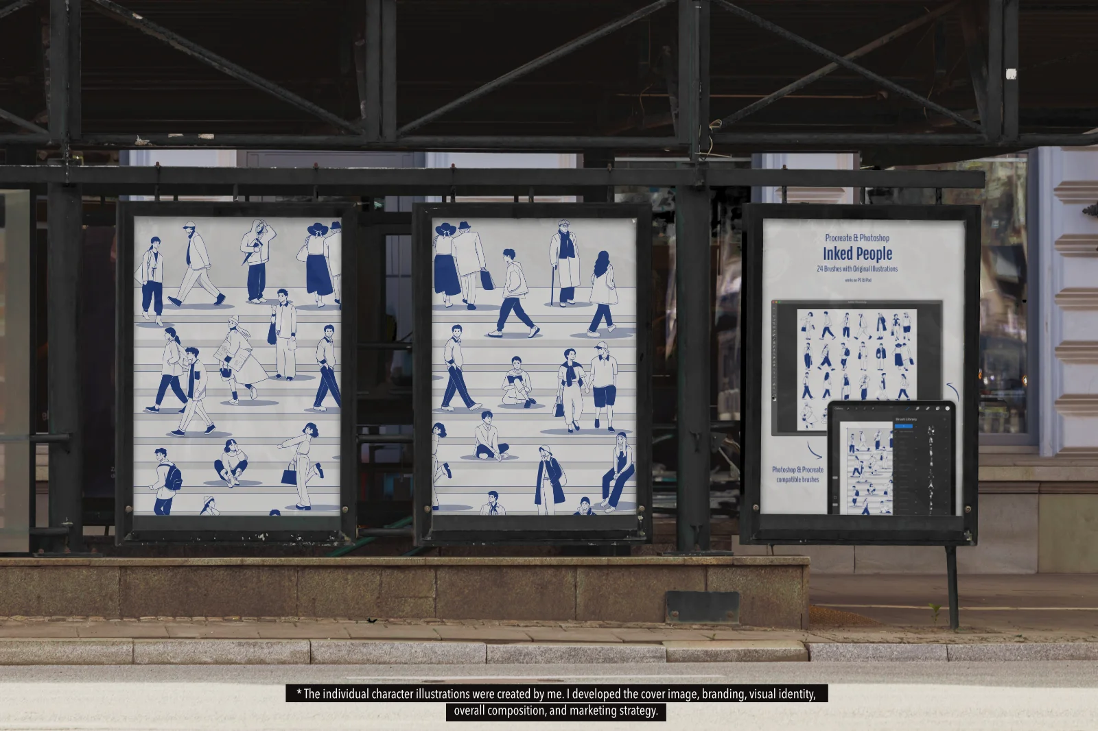 Procreate and Photoshop brush presentation