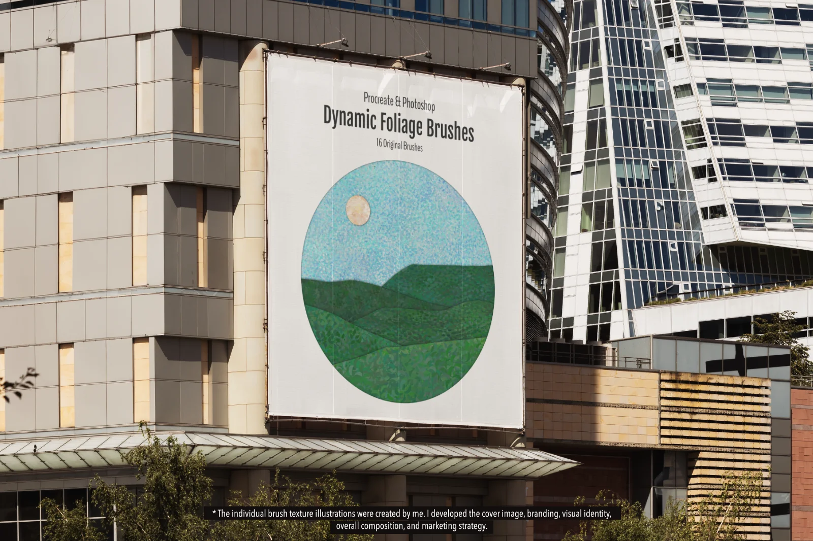 Dynamic Procreate and Photoshop brush presentation