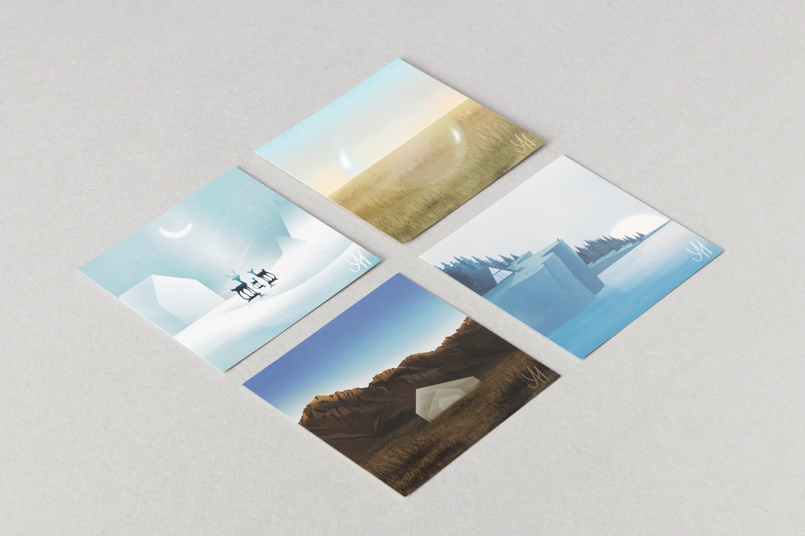 Spaces Illustrated Imaginary Landscapes