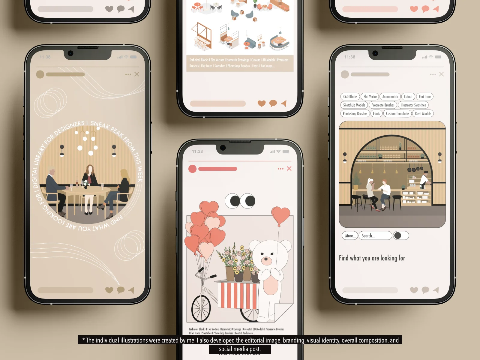 Social media post close-up