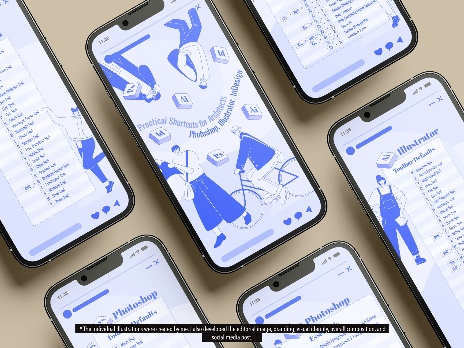 Social media post close-up