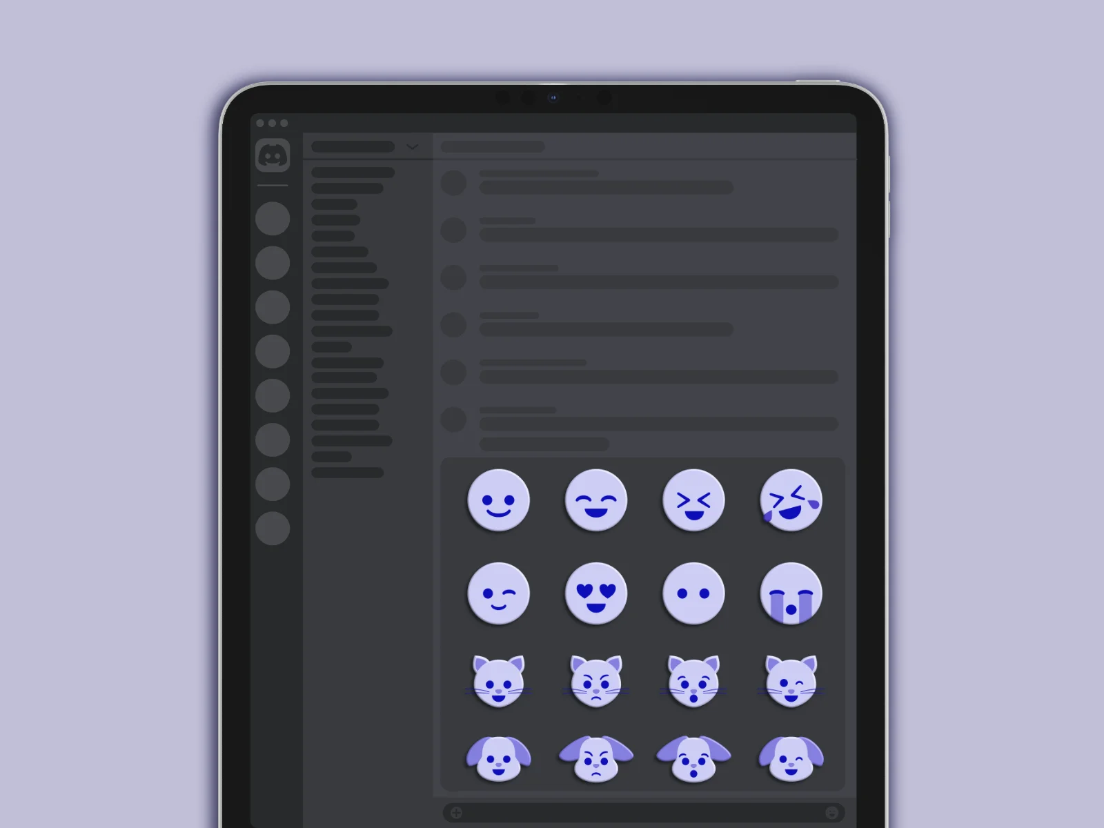 Emoji set mockup