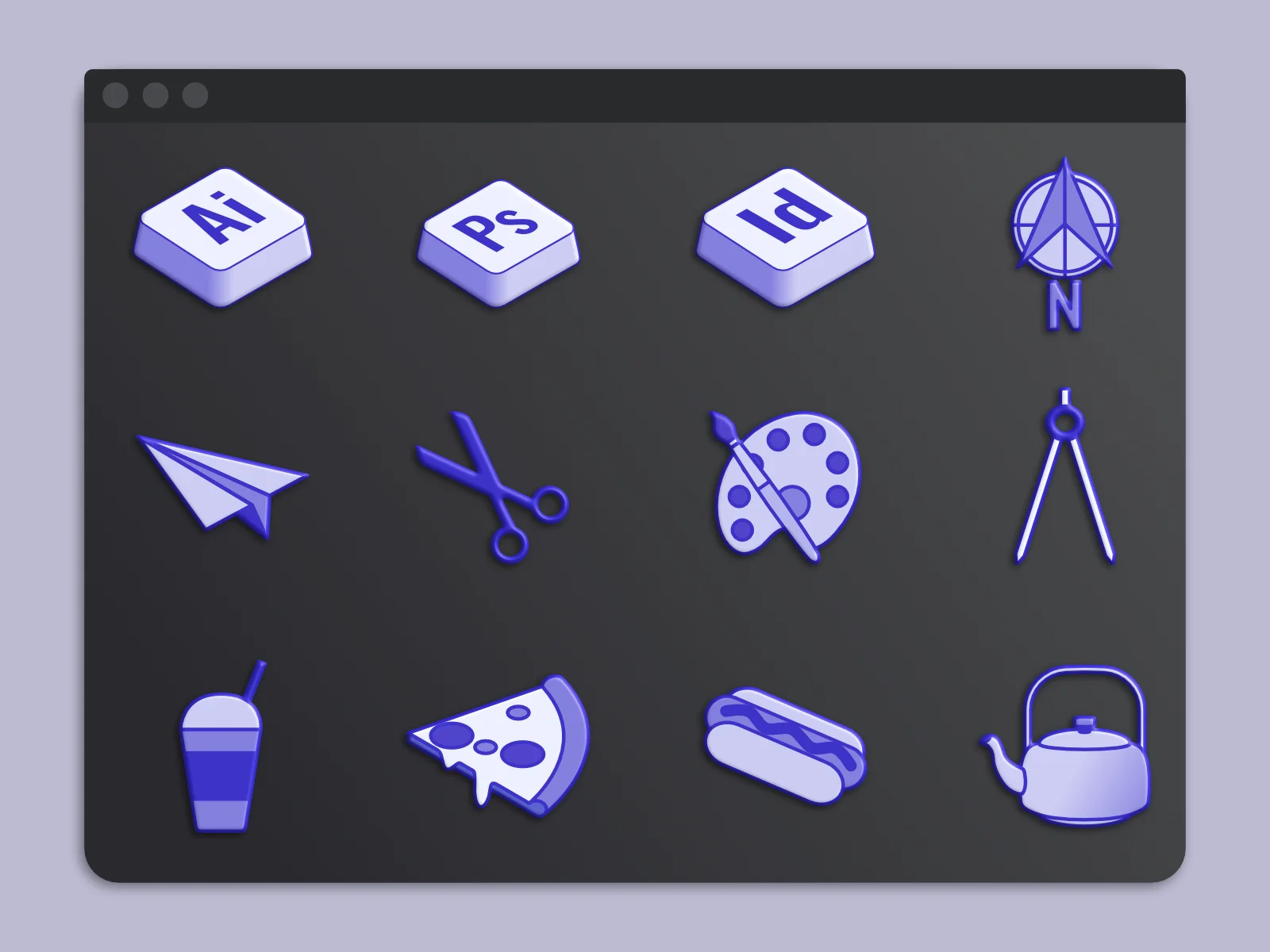 Emoji set mockup