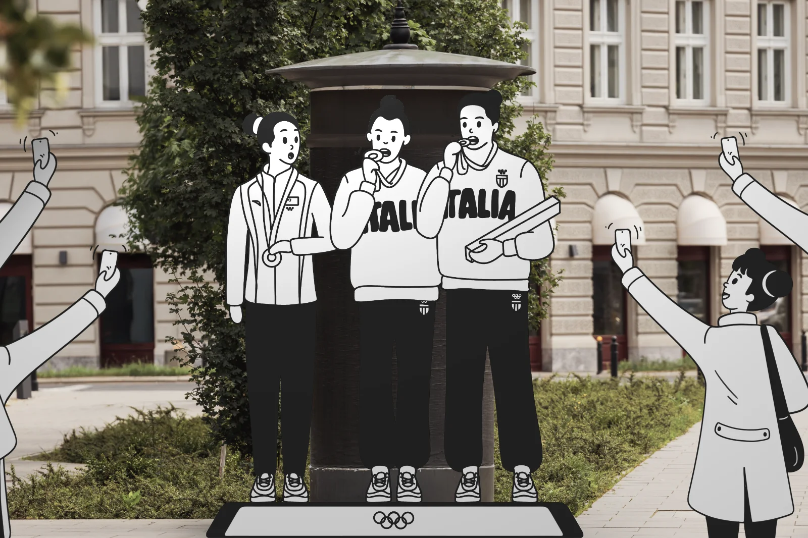 Comic style mockup 2