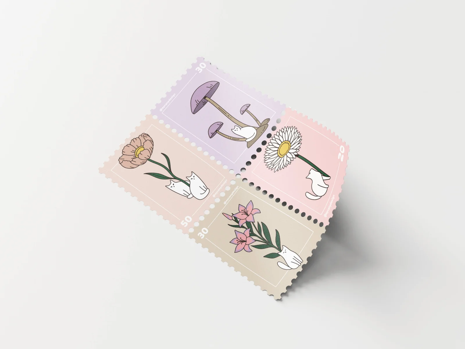 Stamp mockup
