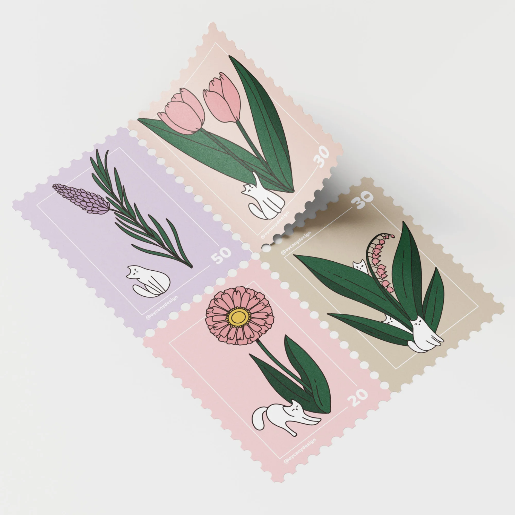 Tiny Tales Postal Stamp Collection Hero Image