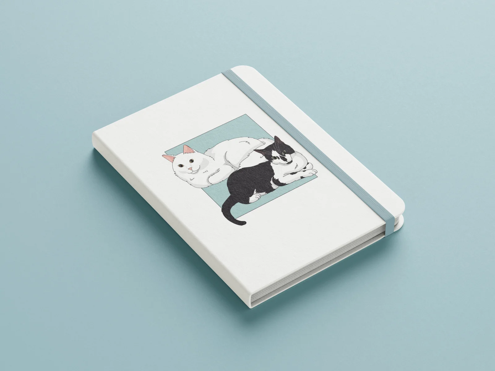 Notebook mockup