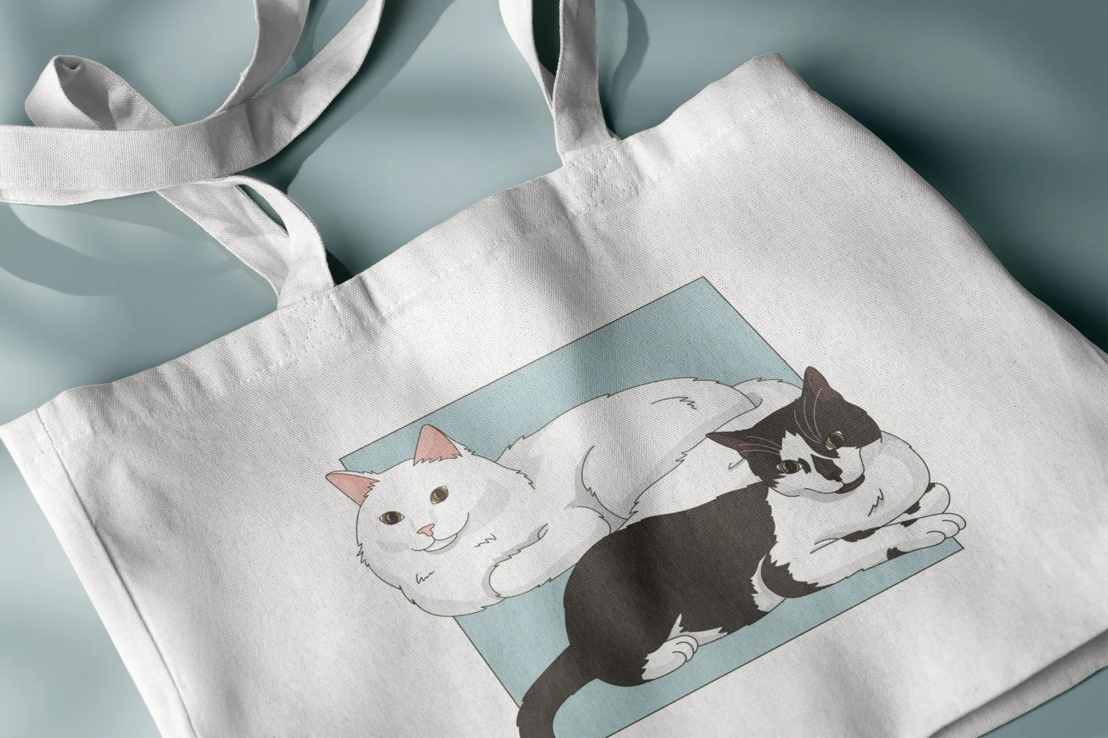 Tote bag close-up